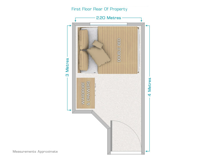 Medium Double Bedroom To Rent Including Bills & Cleaner (VAU07)